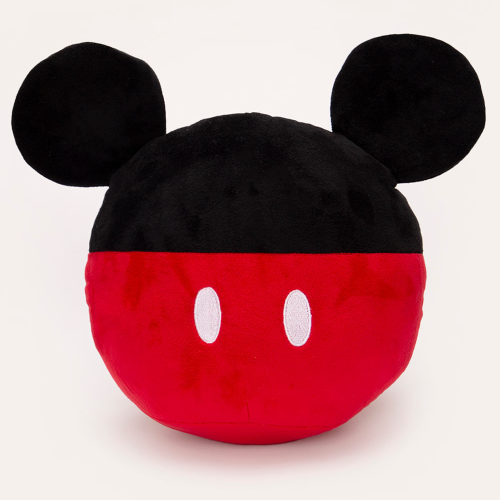 Almofada pelúcia mickey preto Almofada pelúcia mickey preto