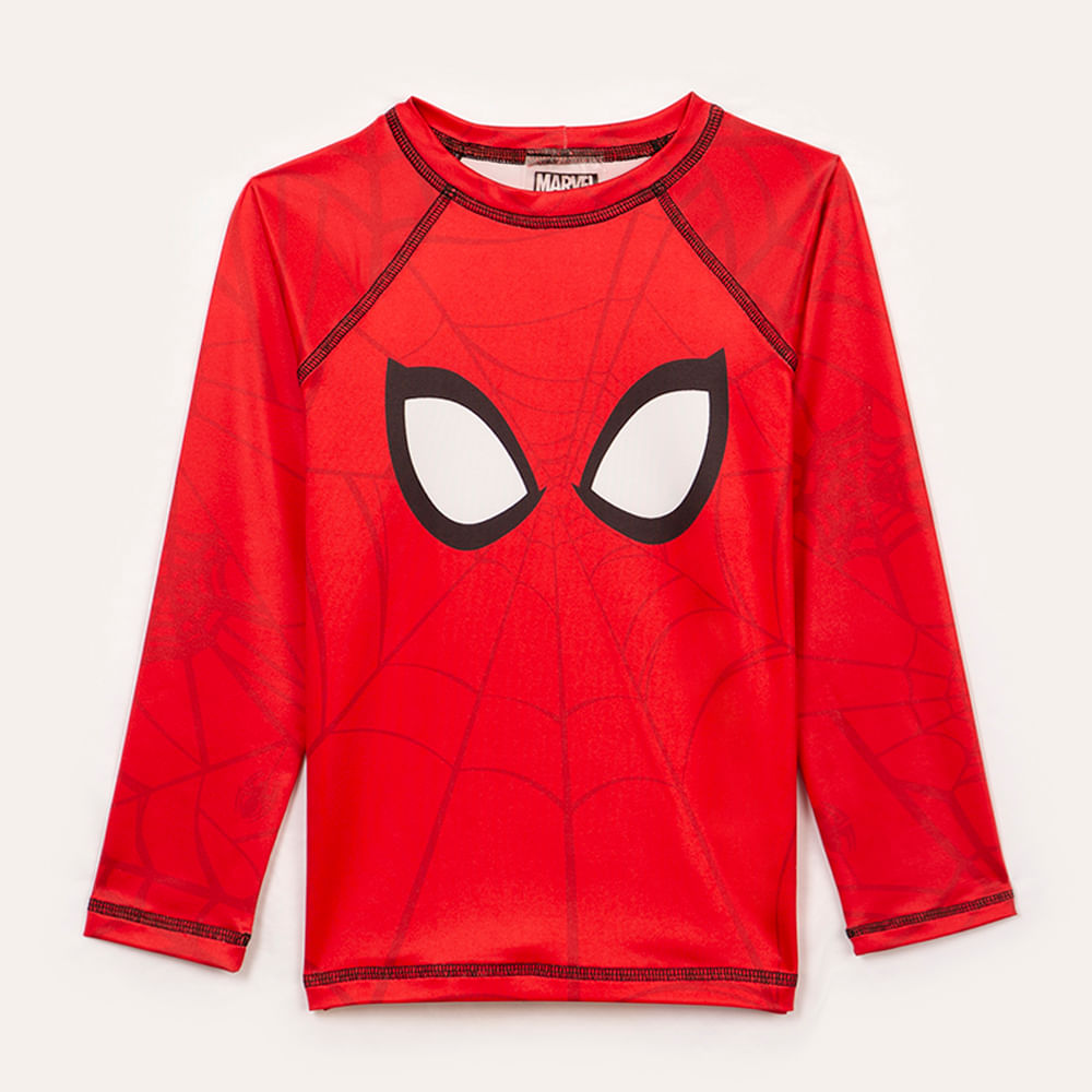 Camiseta infantil homem aranha manga longa vermelho Camiseta infantil homem aranha manga longa vermelho