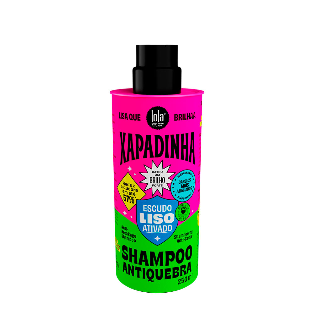 Shampoo antiquebra xapadinha 250ml única Shampoo antiquebra xapadinha 250ml única