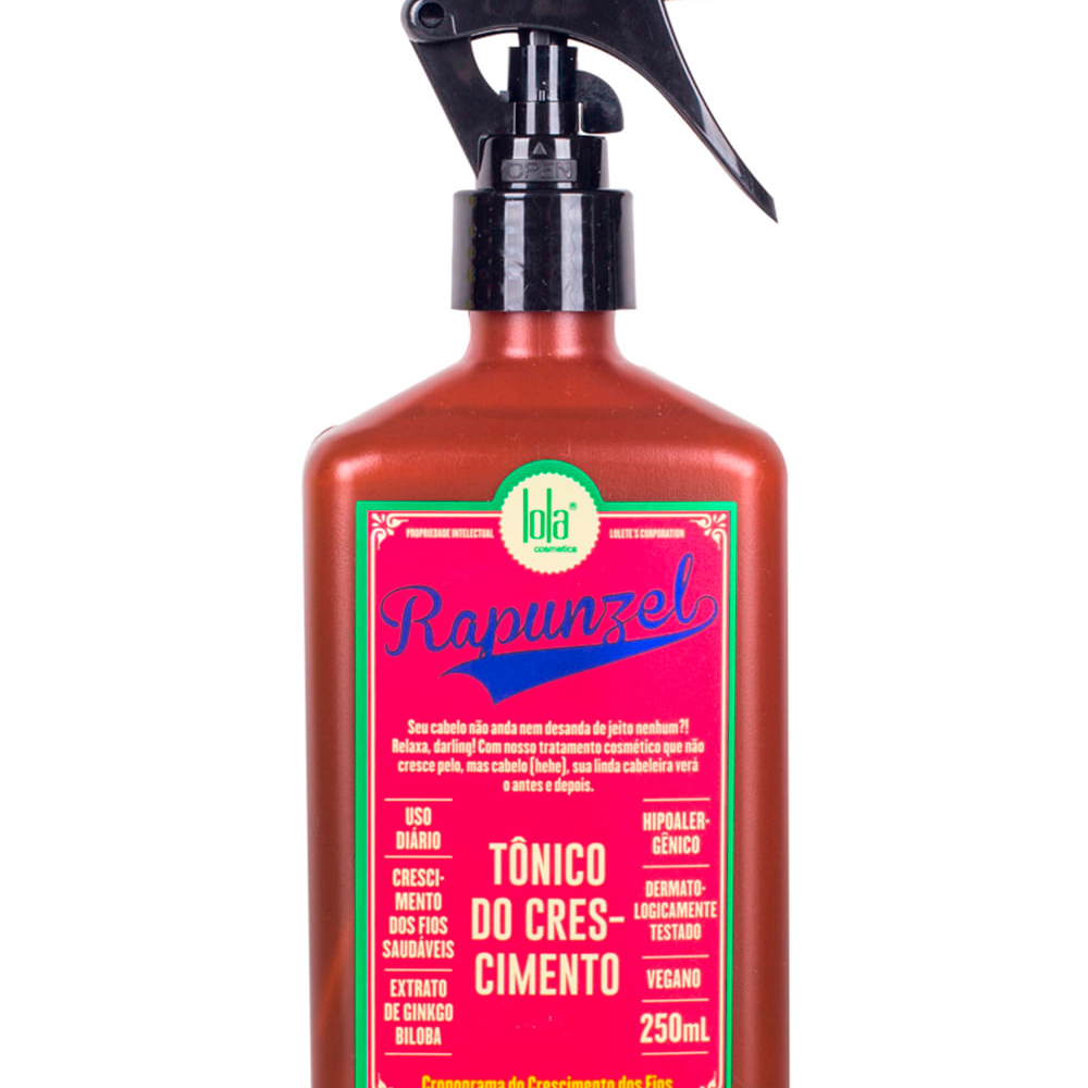 Tônico do crescimento rapunzel 250ml única