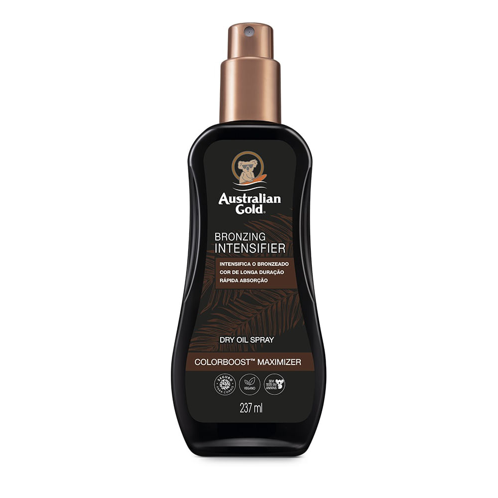 Óleo bronzeador intensifier 237ml- australian gold