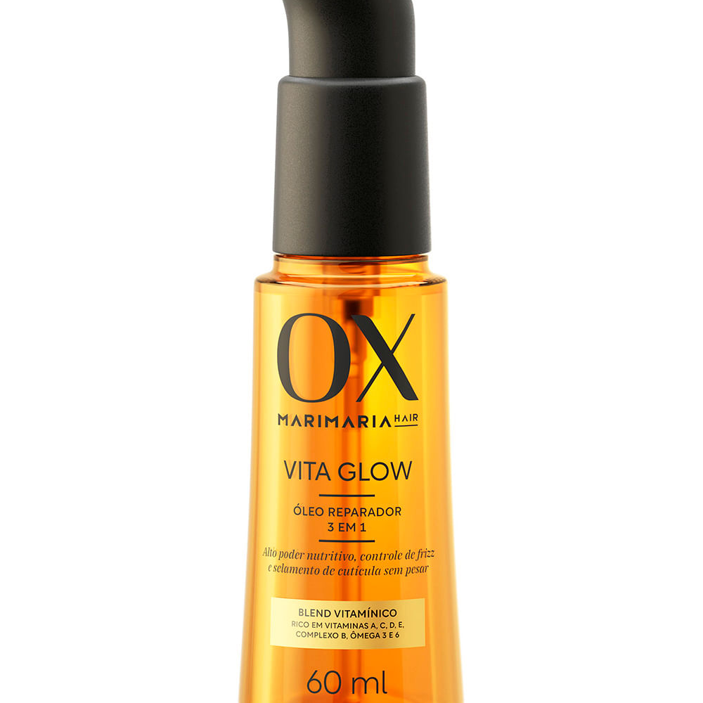 Óleo reparador OX mari maria vita glow 60ml