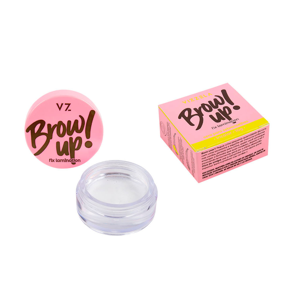 Brow up vizzela cera para sobrancelhas 10g