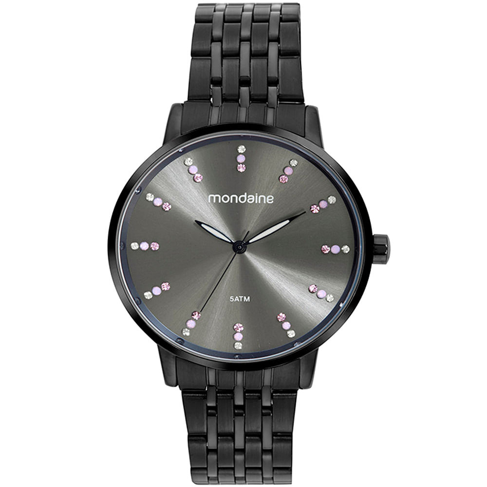 Relógio mondaine 32666lpmvpe2ka analógico preto Relógio mondaine 32666lpmvpe2ka analógico preto
