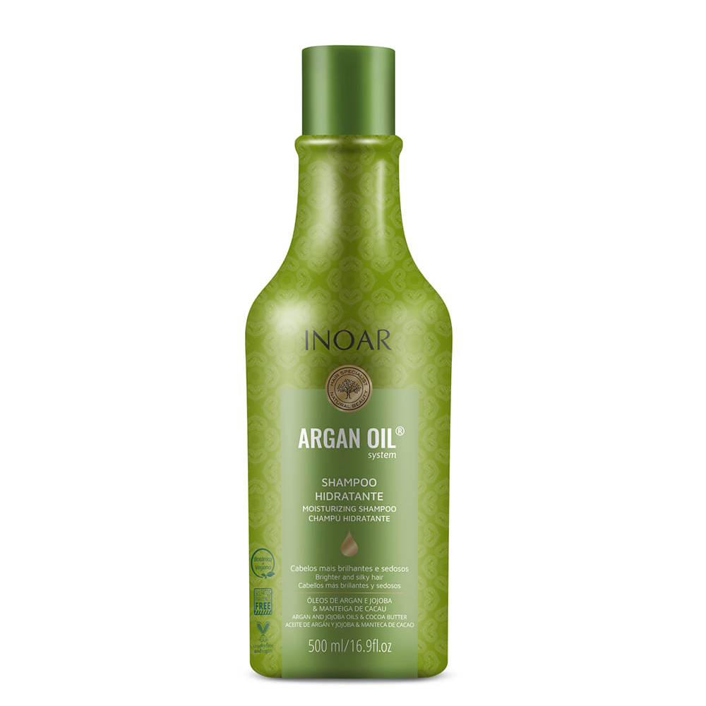Shampoo inoar argan oil system 500ml Shampoo inoar argan oil system 500ml