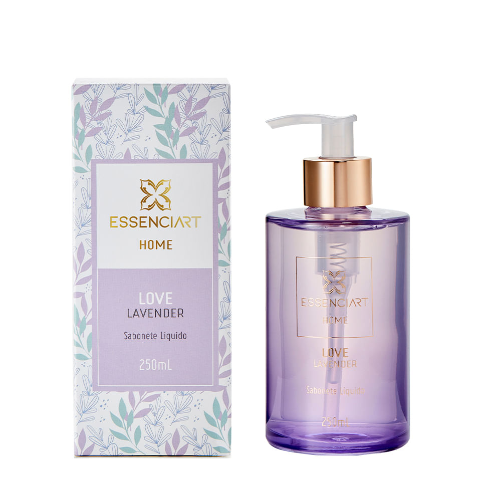 Sabonete líquido essenciart home love lavender 250ml