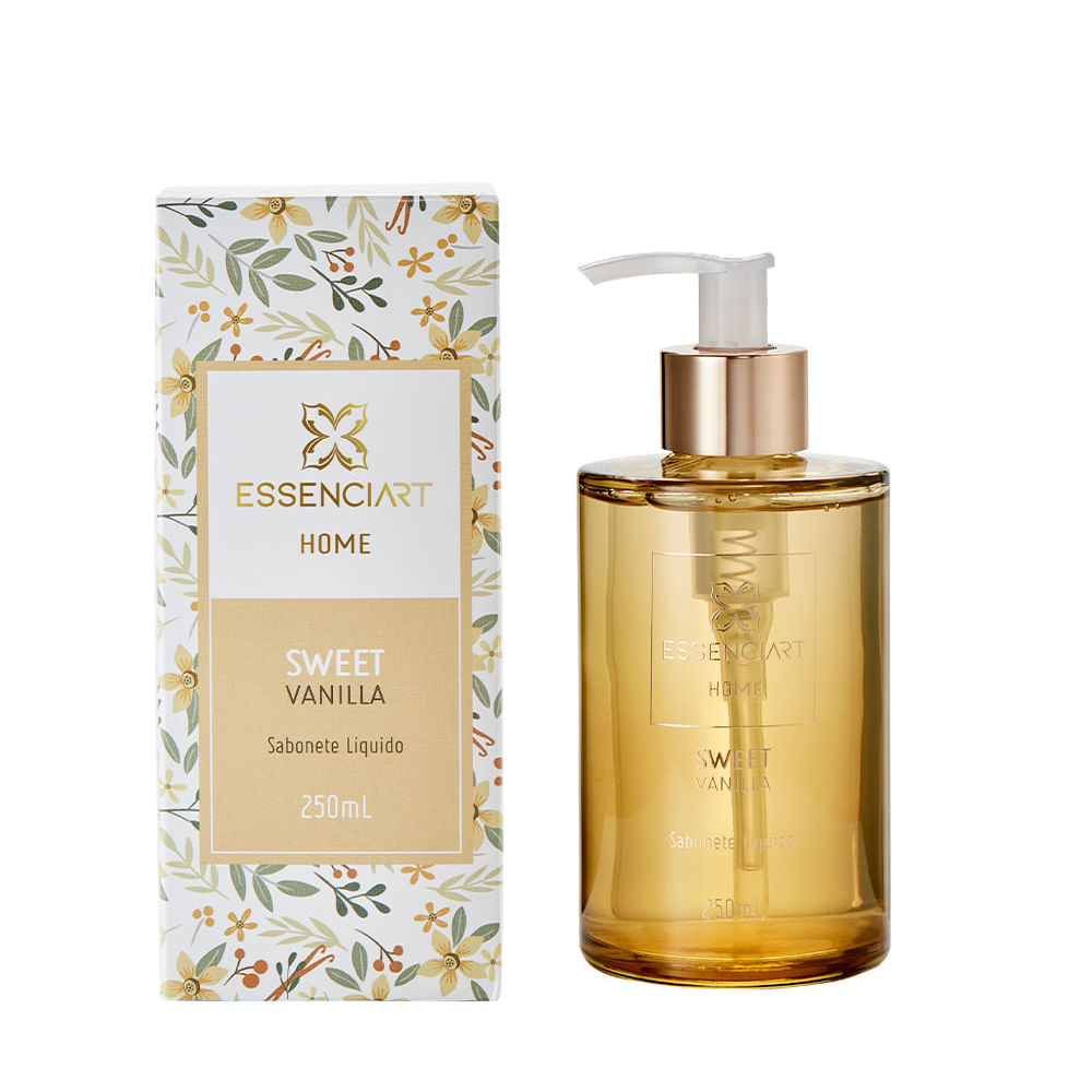 Essenciart home sabonete líquido sweet vanilla 250ml Essenciart home sabonete líquido sweet vanilla 250ml