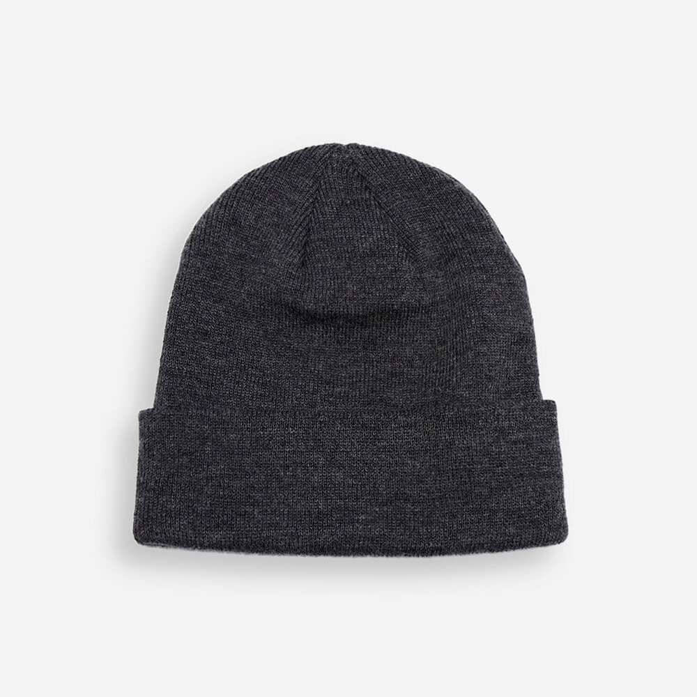 Gorro masculino básico cinza