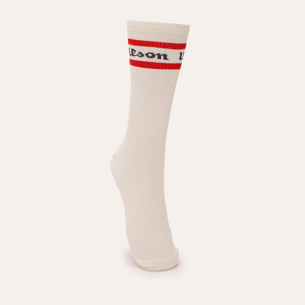 Meia wilson cano longo de viscose off white Meia wilson cano longo de viscose off white