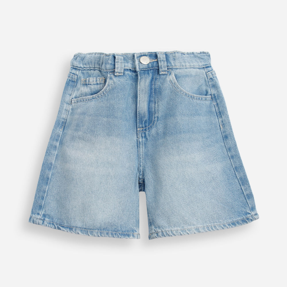Short jorts infantil jeans azul Short jorts infantil jeans azul