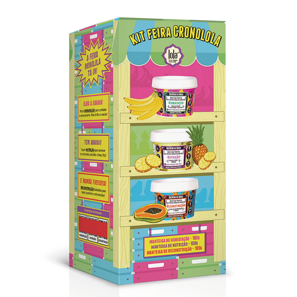 Kit feira cronolola lola cosmetics Kit feira cronolola lola cosmetics