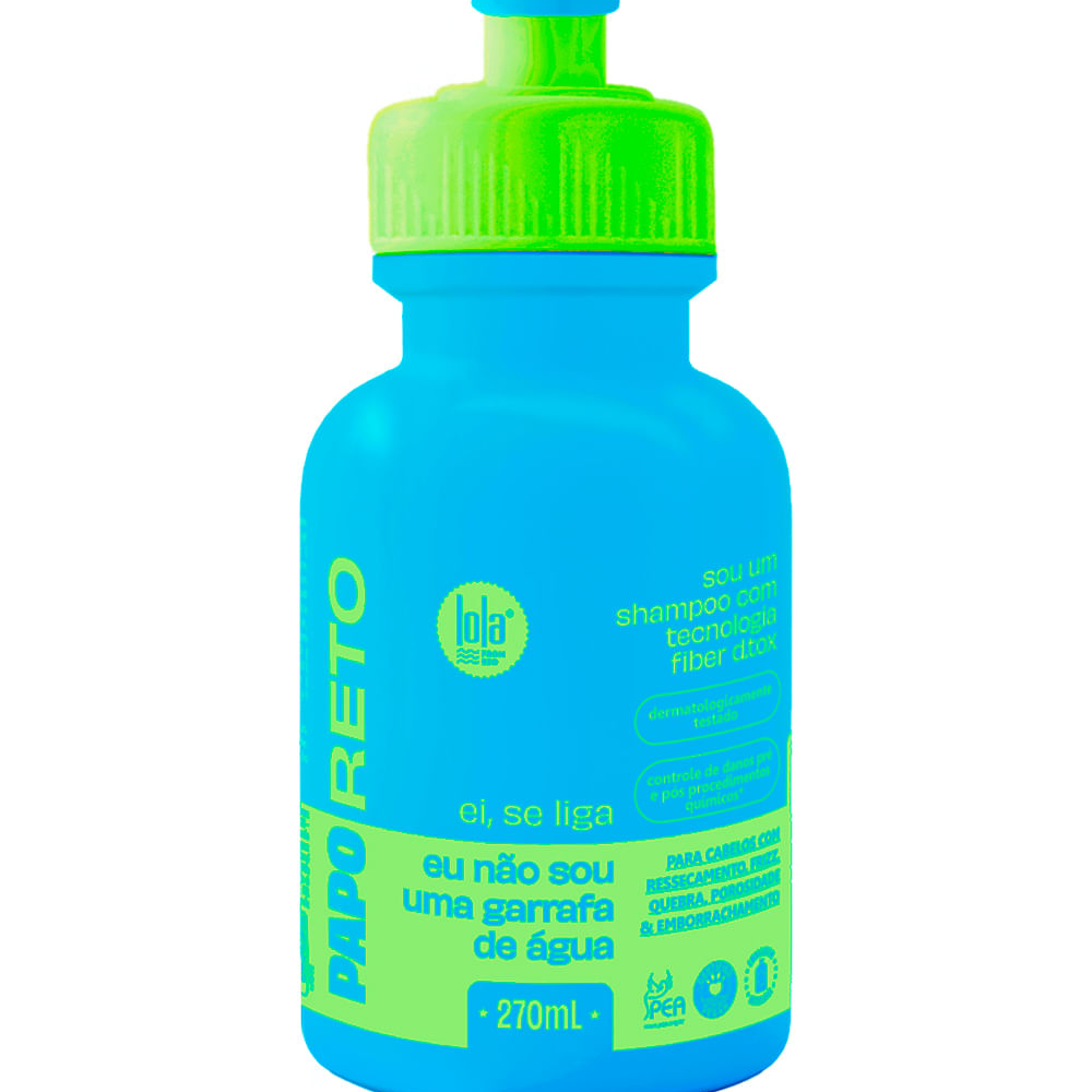 Shampoo papo reto lola cosmetics 270ml Shampoo papo reto lola cosmetics 270ml