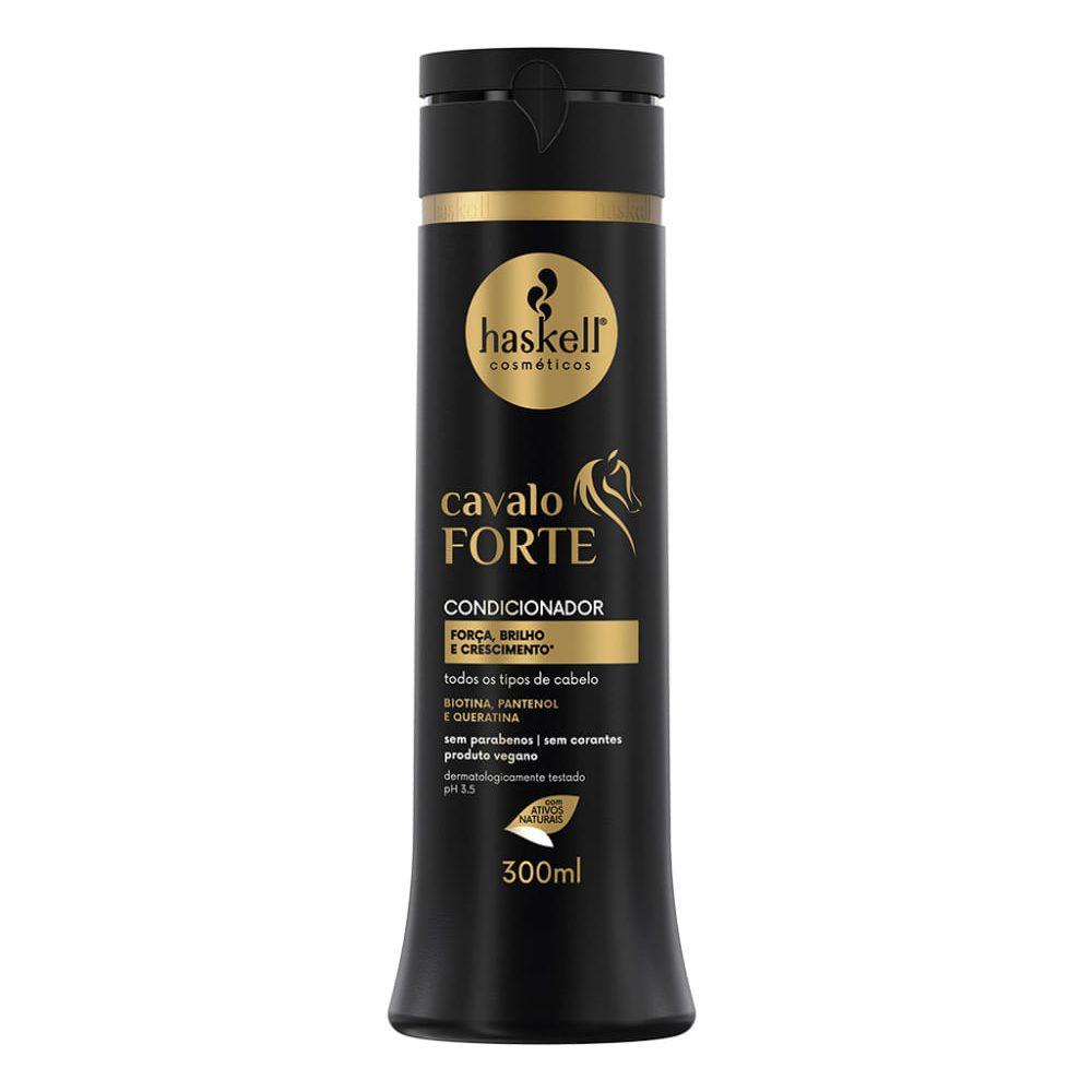 Condicionador haskell cosméticos cavalo forte 300ml Condicionador haskell cosméticos cavalo forte 300ml