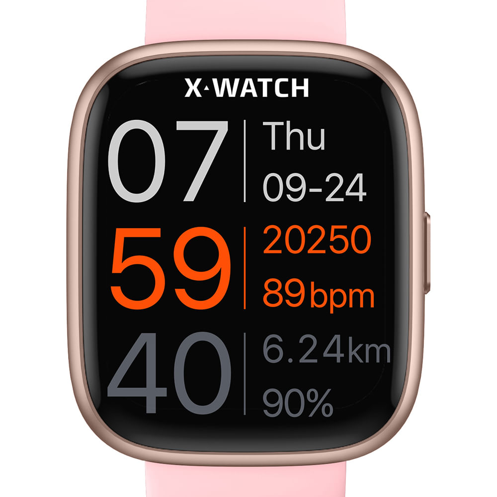Relógio feminino x watch smartwatch xswuqpi006a pxrx rosa Relógio feminino x watch smartwatch xswuqpi006a pxrx rosa
