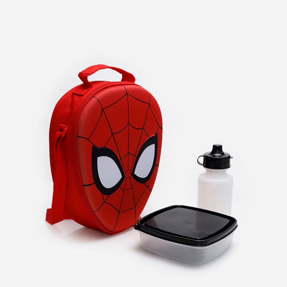 Lancheira infantil homem aranha vermelha Lancheira infantil homem aranha vermelha