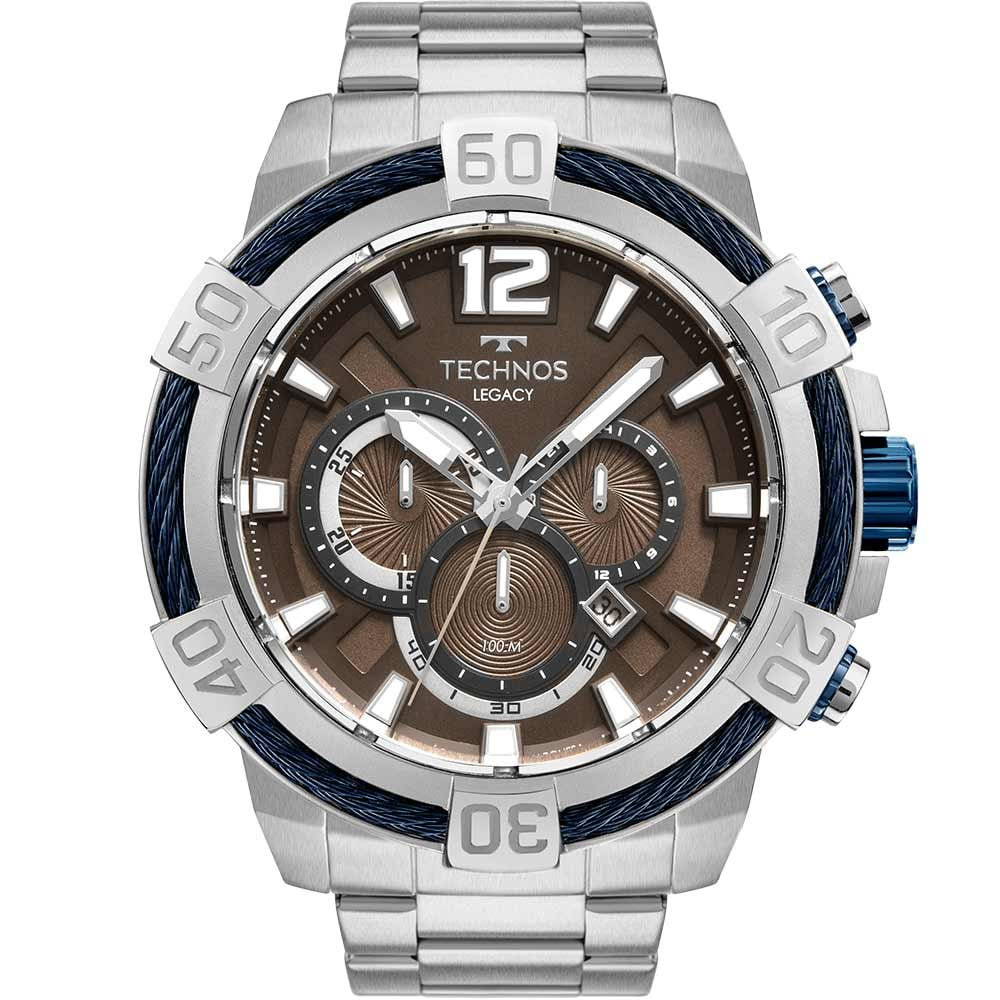 Relógio Technos Masculino Cronógrafo Legacy JS26AV/1M