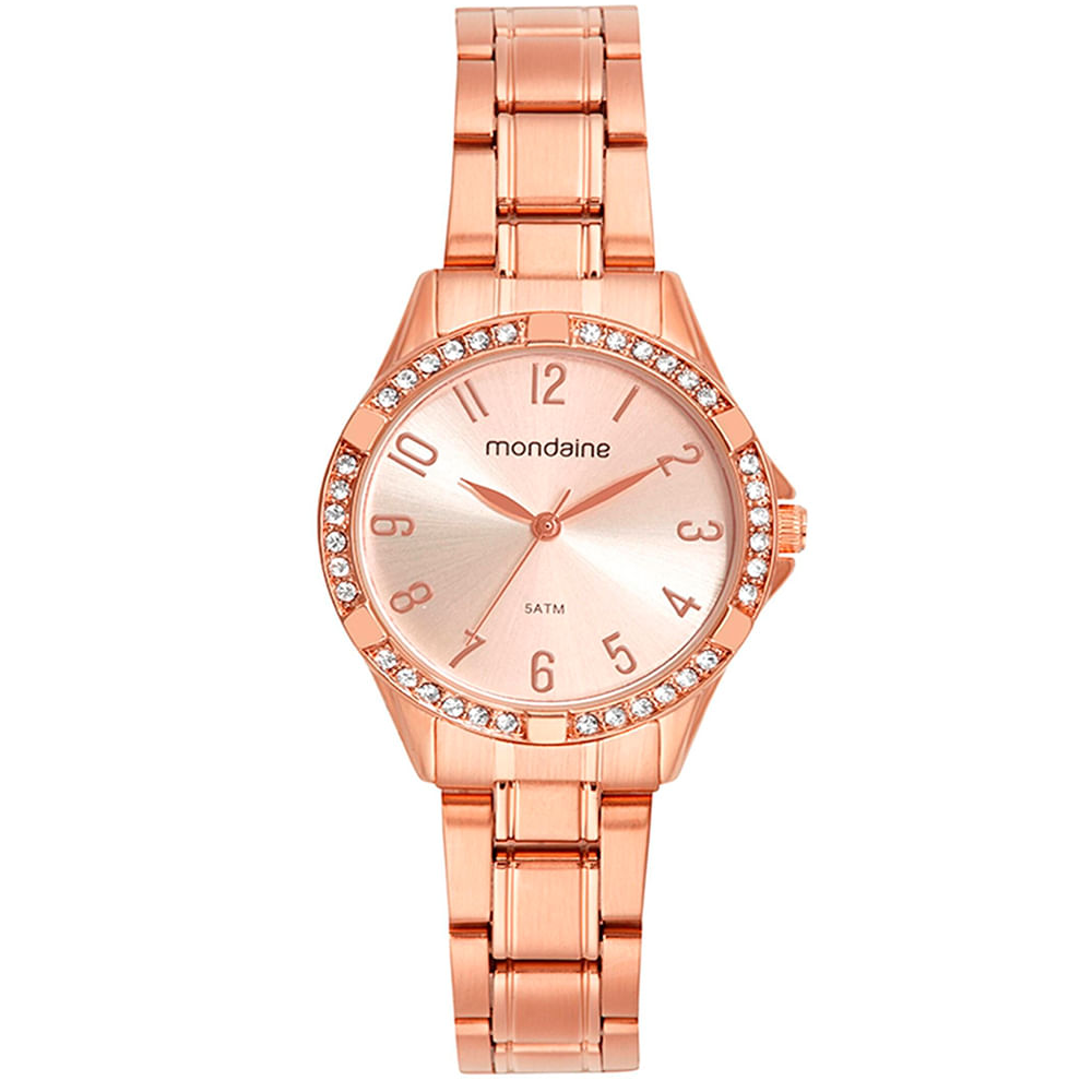 Kit relógio feminino analógico mondaine 32772lpmvre2kb rosa Kit relógio feminino analógico mondaine 32772lpmvre2kb rosa