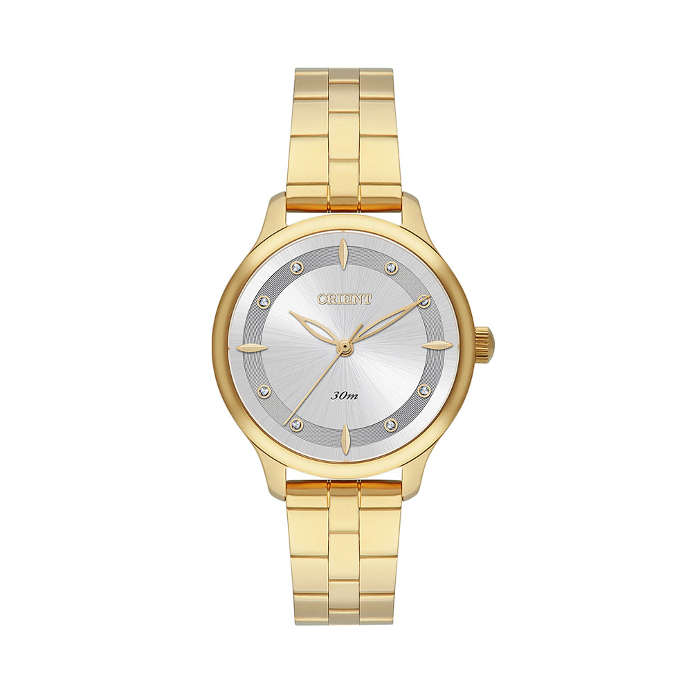 Relógio feminino orient analógico fgss0240s1kx dourado Relógio feminino orient analógico fgss0240s1kx dourado