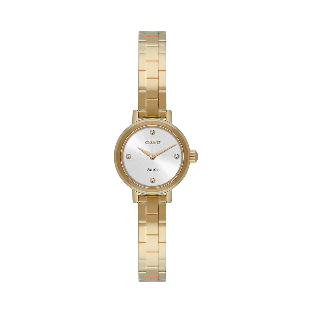 Relógio feminino orient analógico fgss0243s1kx dourado Relógio feminino orient analógico fgss0243s1kx dourado