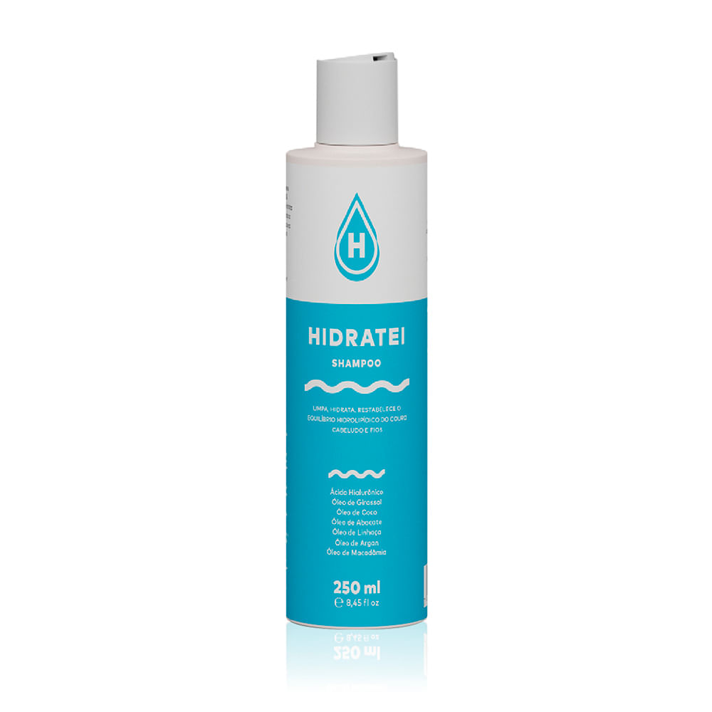 Shampoo hidratante recupera danos hidratei 250ml Shampoo hidratante recupera danos hidratei 250ml