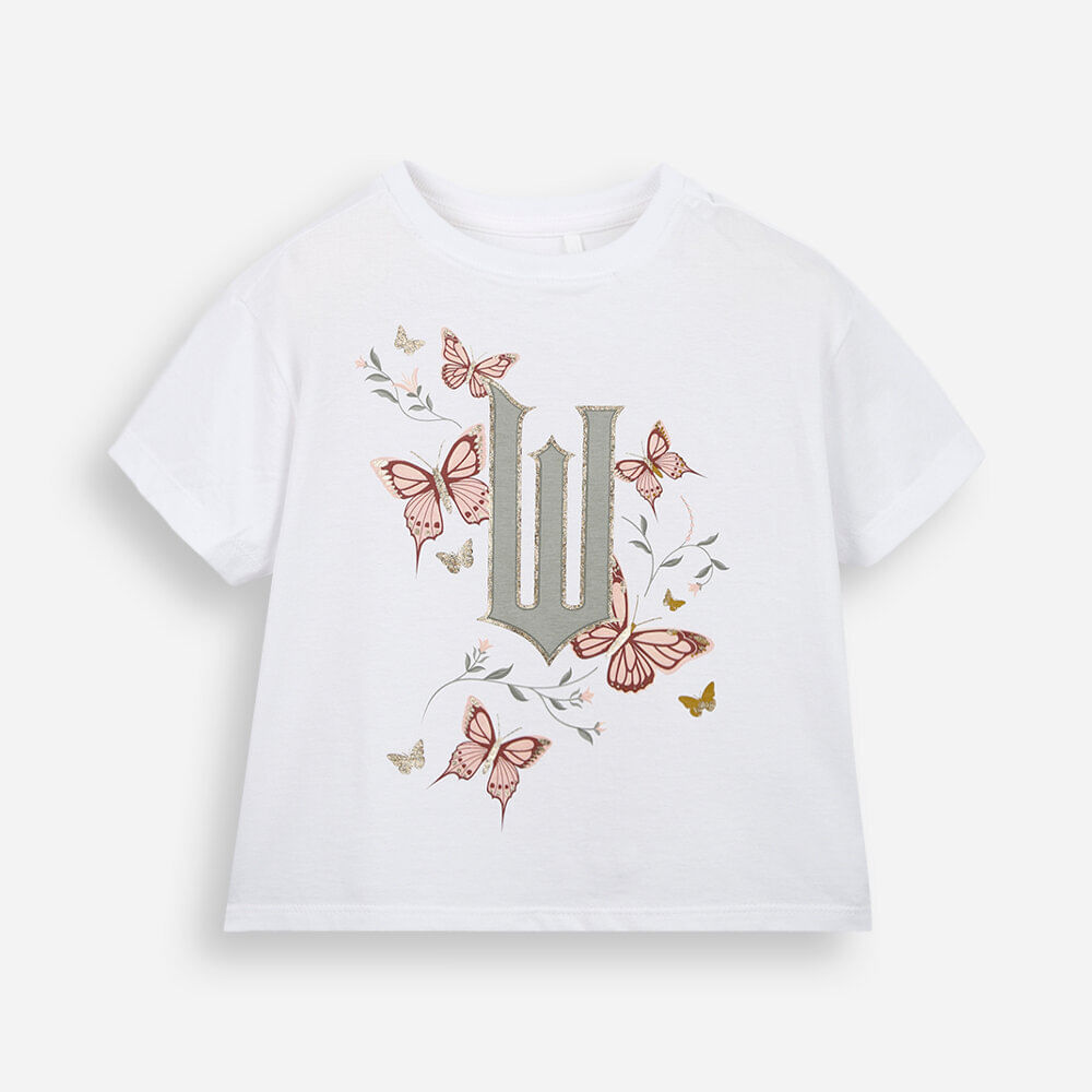 Camiseta infantil manga curta wicked off white Camiseta infantil manga curta wicked off white