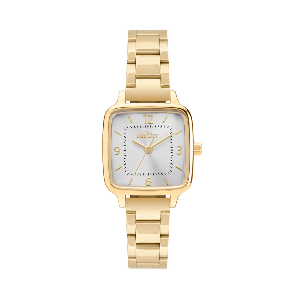 Kit relógio feminino condor analógico co2035nssk4k dourado Kit relógio feminino condor analógico co2035nssk4k dourado