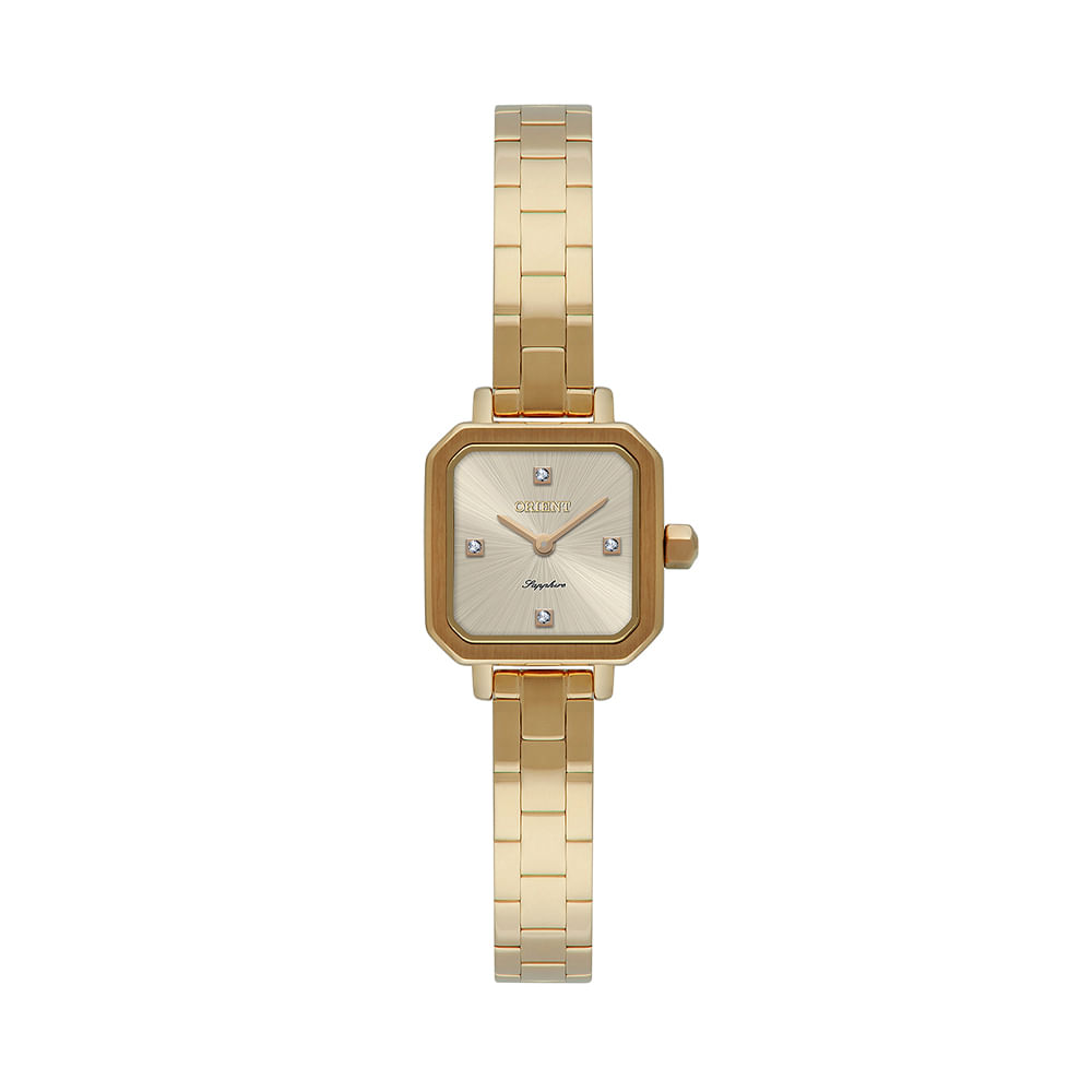 Relógio feminino orient analógico lgss0067c1kx dourado Relógio feminino orient analógico lgss0067c1kx dourado