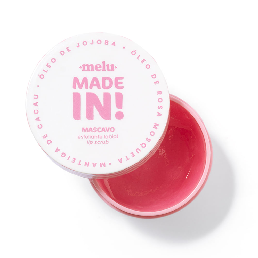 Esfoliante labial melu by ruby rose mascavo made in rrl6800