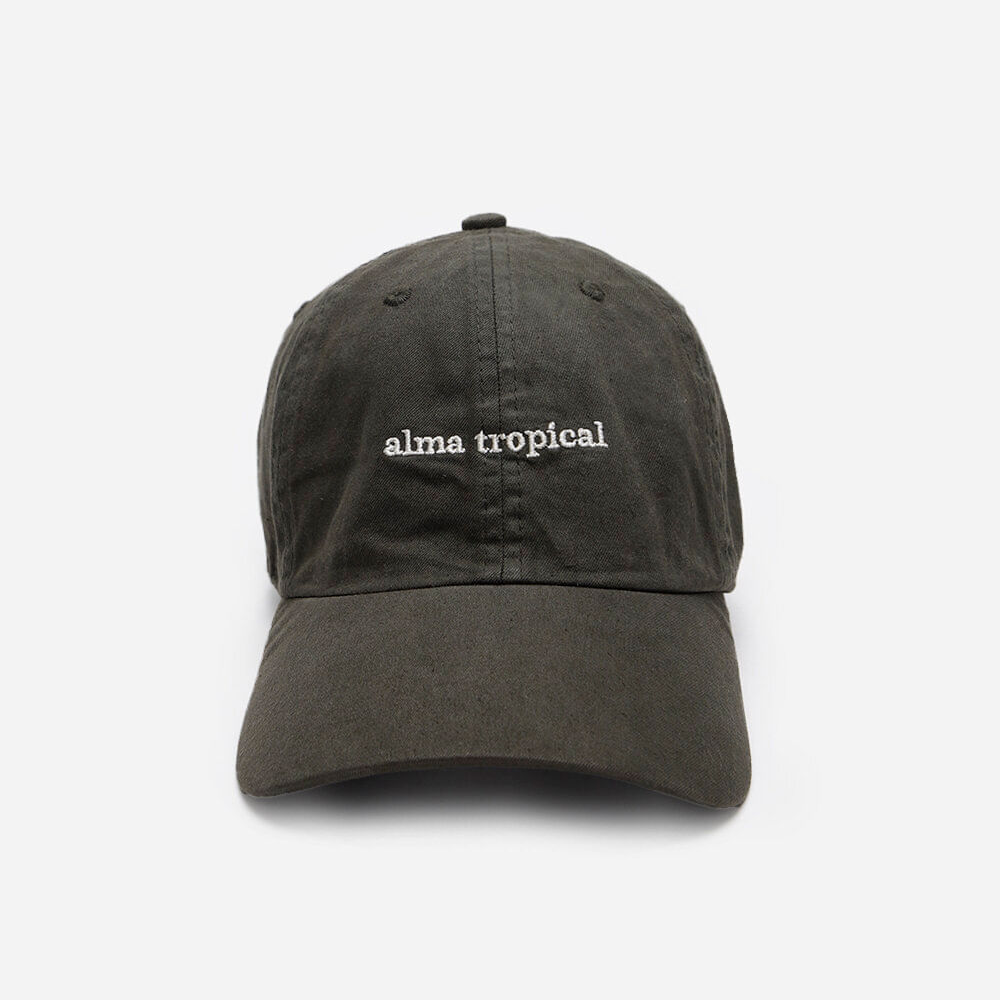 Bone masculino aba curva alma tropical verde
