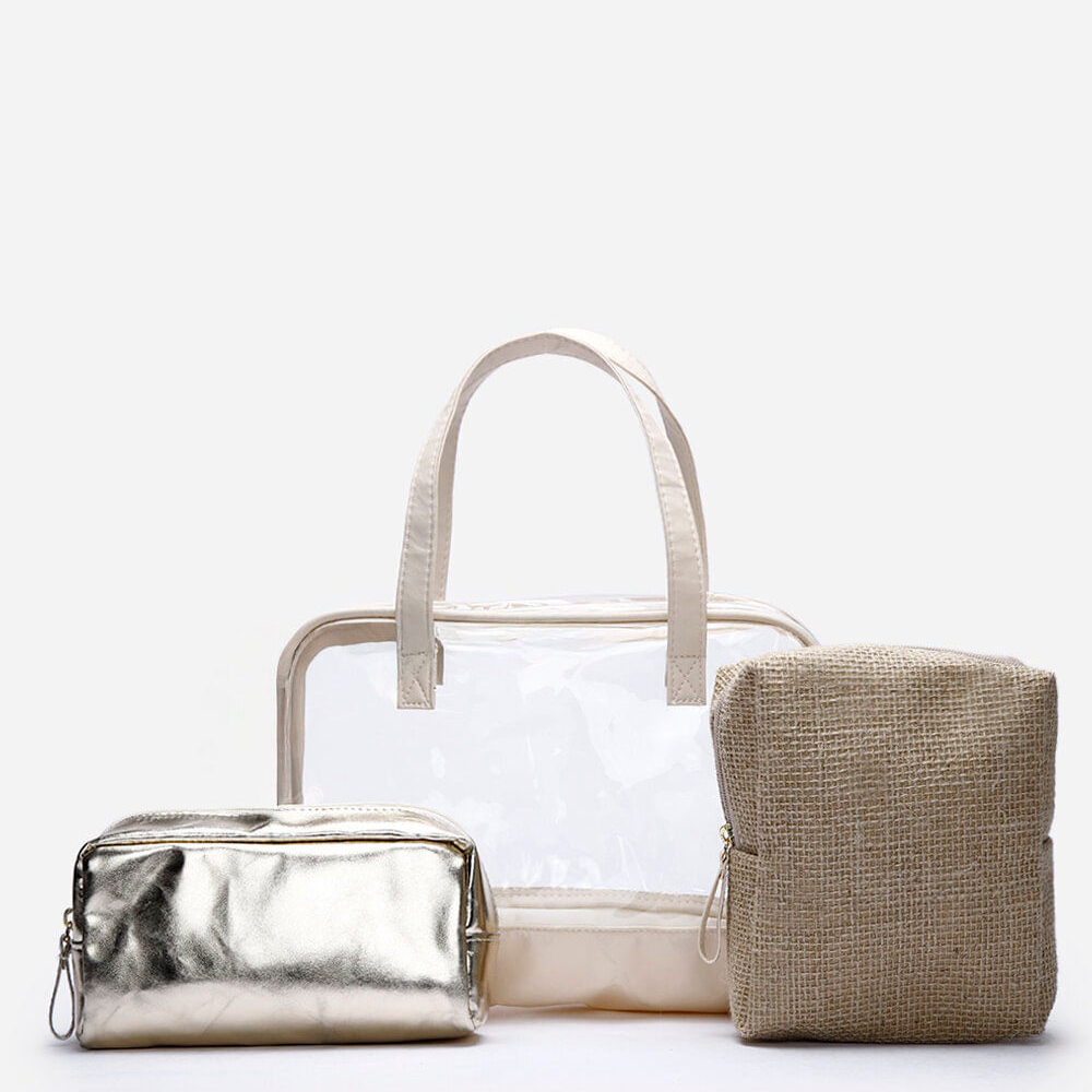 Kit de 3 nécessaires off white Kit de 3 nécessaires off white