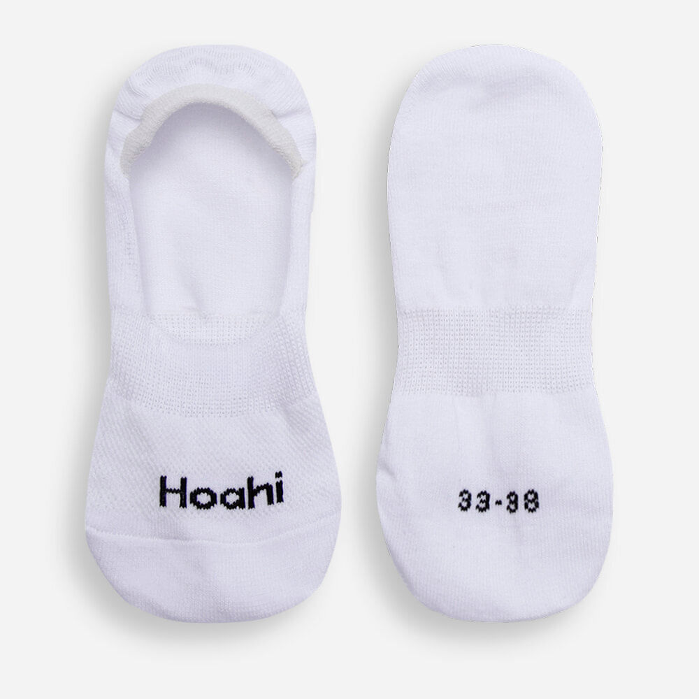Kit de 2 pares de meias invisíveis branco Kit de 2 pares de meias invisíveis branco