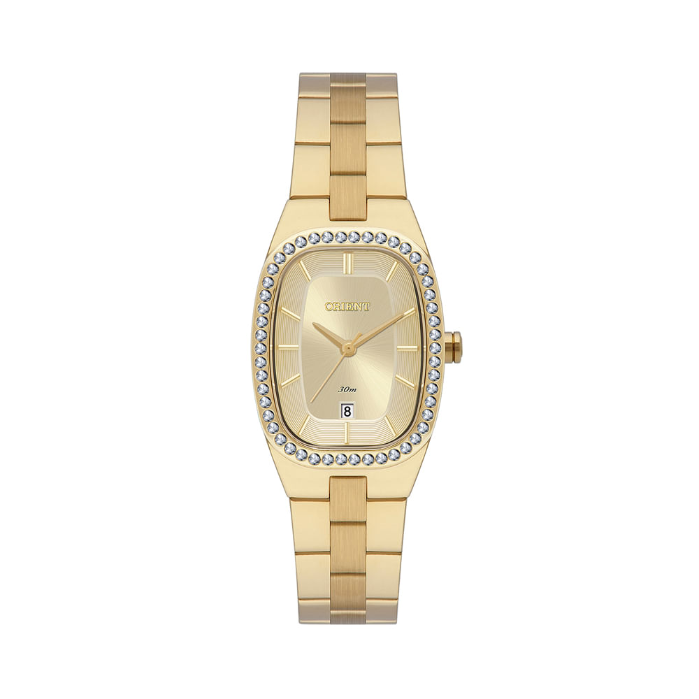 Relógio feminino orient analógico lgss1020 c1kx dourado Relógio feminino orient analógico lgss1020 c1kx dourado