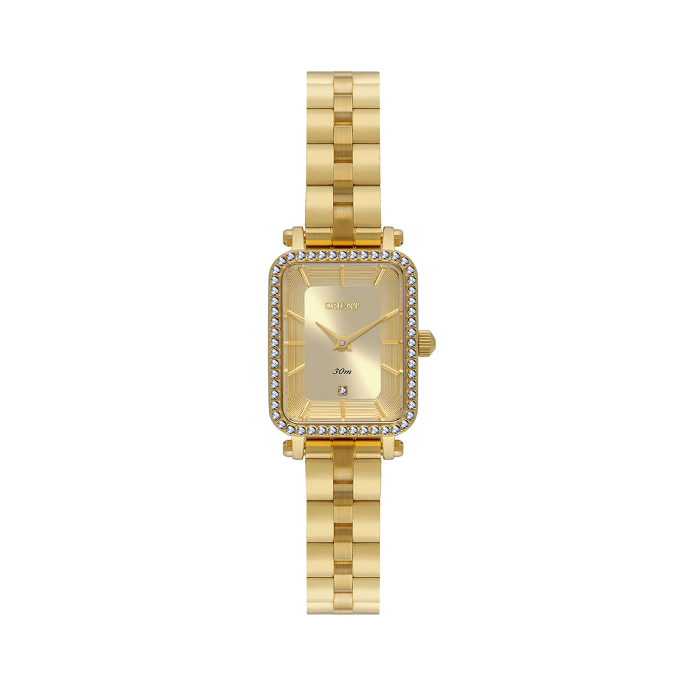 Relógio feminino orient analógico lgss0066 c1kx dourado Relógio feminino orient analógico lgss0066 c1kx dourado