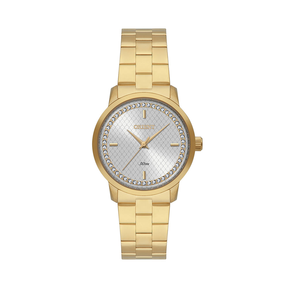 Relógio feminino orient analógico fgss0239 s1kx dourado Relógio feminino orient analógico fgss0239 s1kx dourado