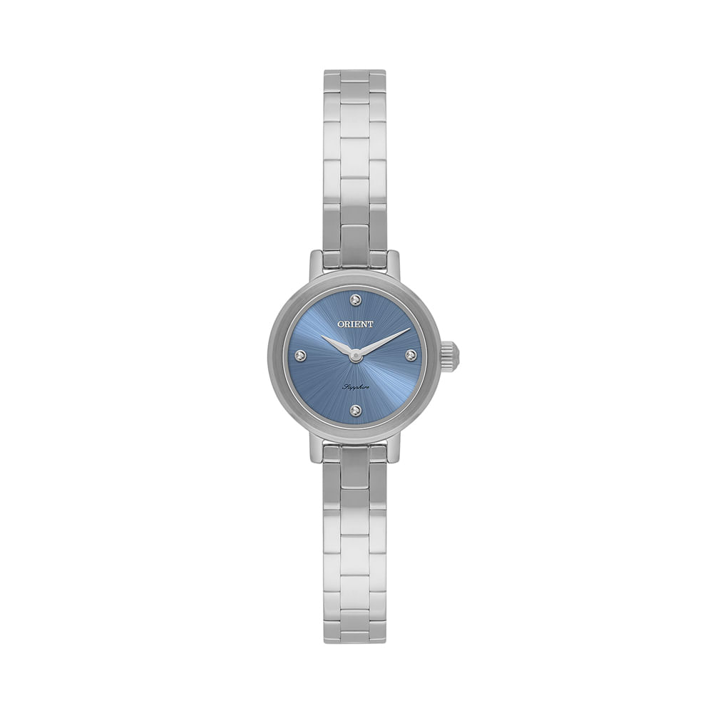 Relógio feminino orient analógico fbss0150 a1sx prateado Relógio feminino orient analógico fbss0150 a1sx prateado