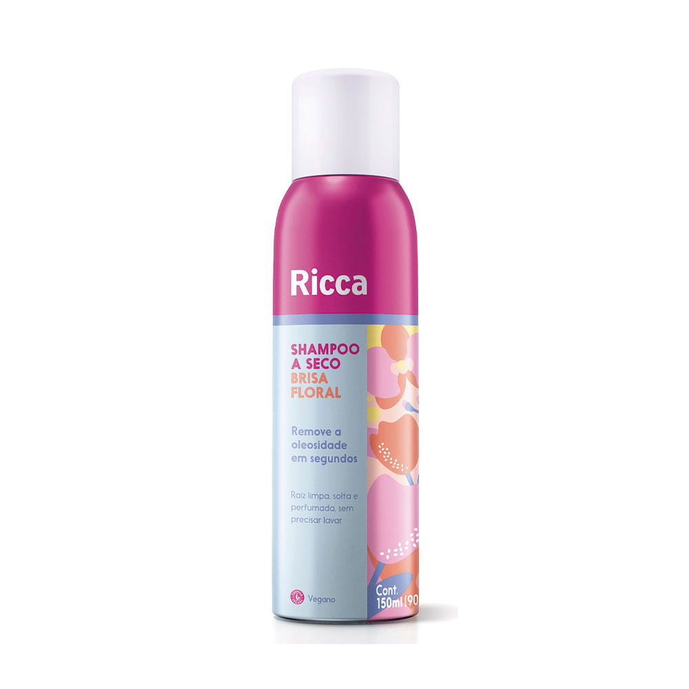 Shampoo a seco ricca brisa floral 150ml Shampoo a seco ricca brisa floral 150ml
