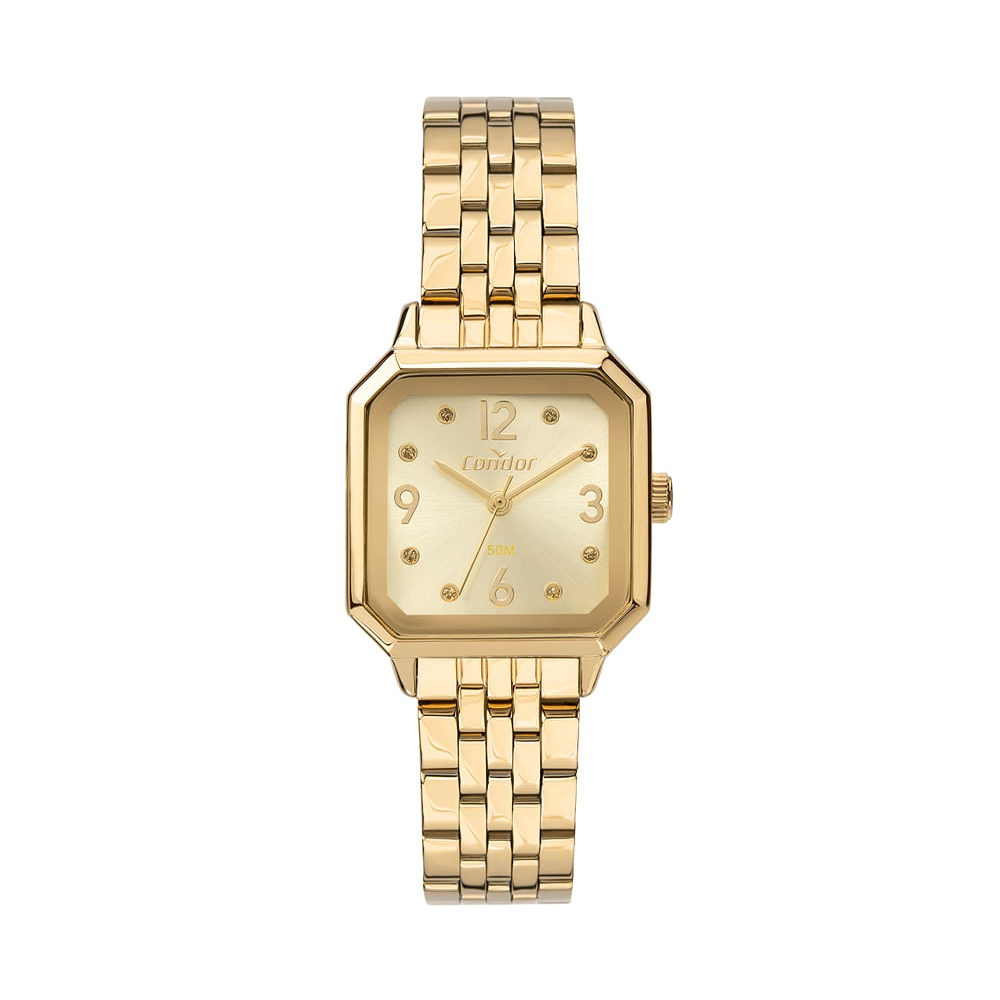 Relógio feminino condor analógico co2035mzl4x dourado Relógio feminino condor analógico co2035mzl4x dourado