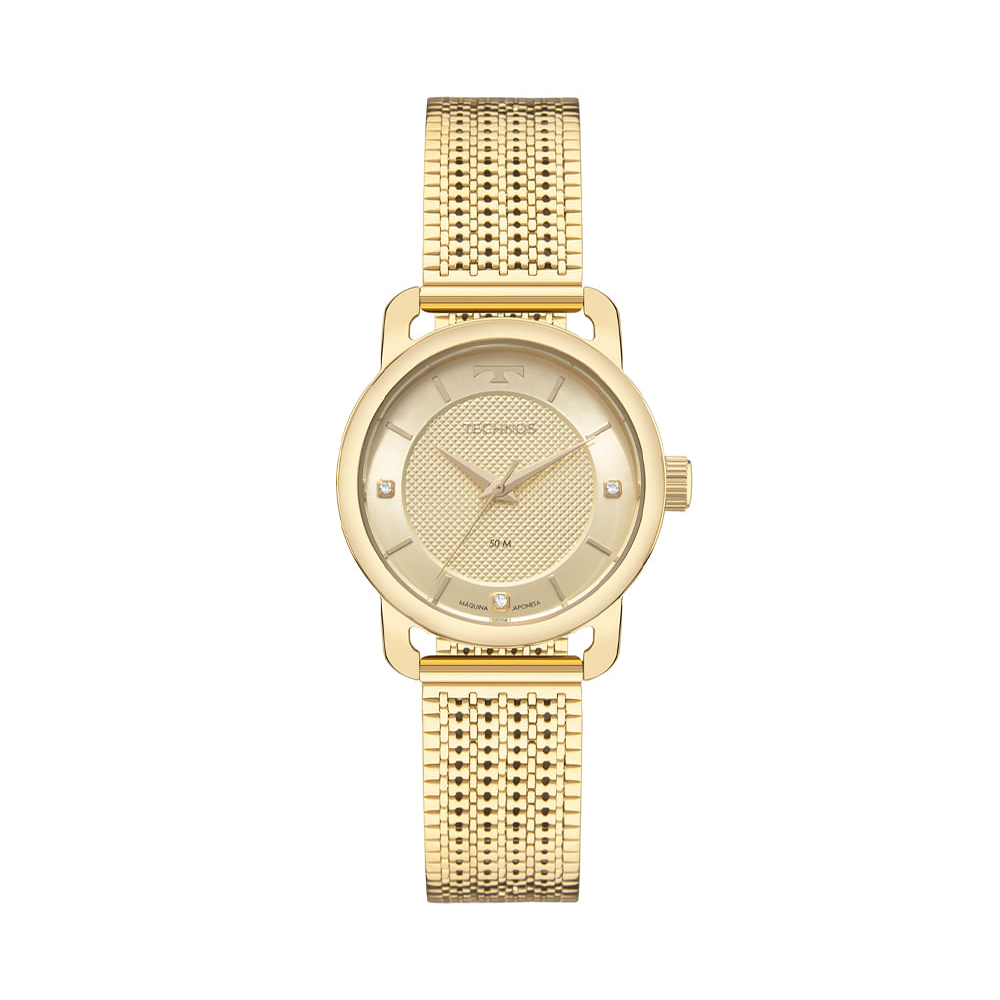 Relógio feminino technos analógico 2036nbp 1x dourado Relógio feminino technos analógico 2036nbp 1x dourado
