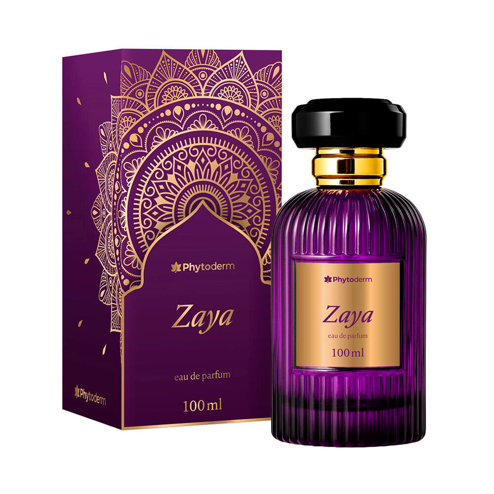 Perfume feminino phytoderm zaya eau de parfum 95ml Perfume feminino phytoderm zaya eau de parfum 95ml