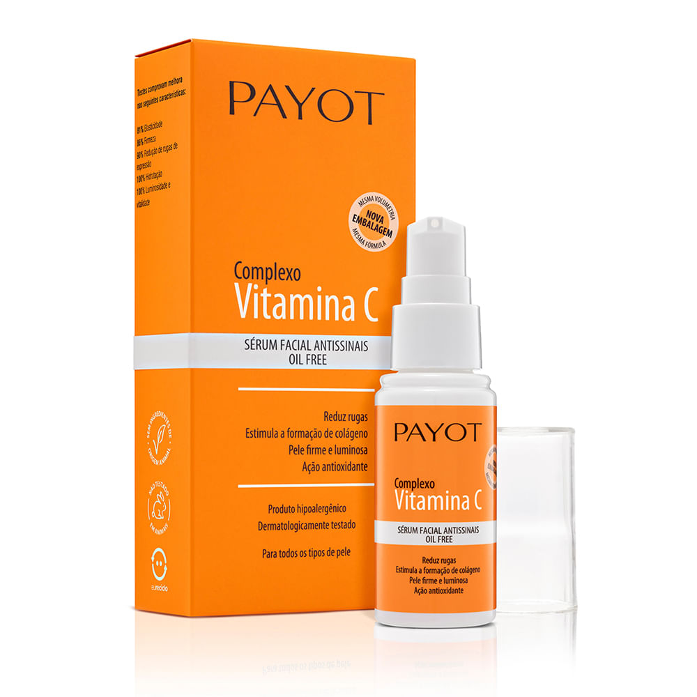 Sérum facial payot complexo facial vitamina 30ml Sérum facial payot complexo facial vitamina 30ml