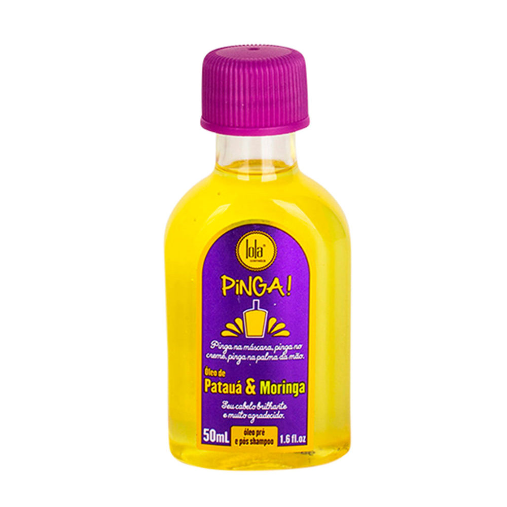 Óleo Capilar Pinga Patauá e Moringa Pré e Pós Sol Lola Cosmetics 50ml Único Óleo Capilar Pinga Patauá e Moringa Pré e Pós Sol Lola Cosmetics 50ml Único