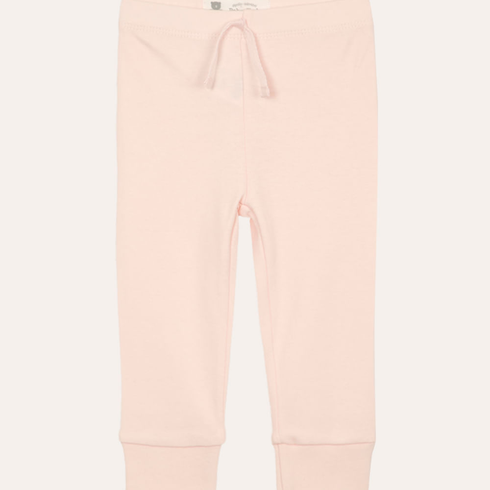 Calça Infantil Jogger Básica Rosa Claro Calça Infantil Jogger Básica Rosa Claro
