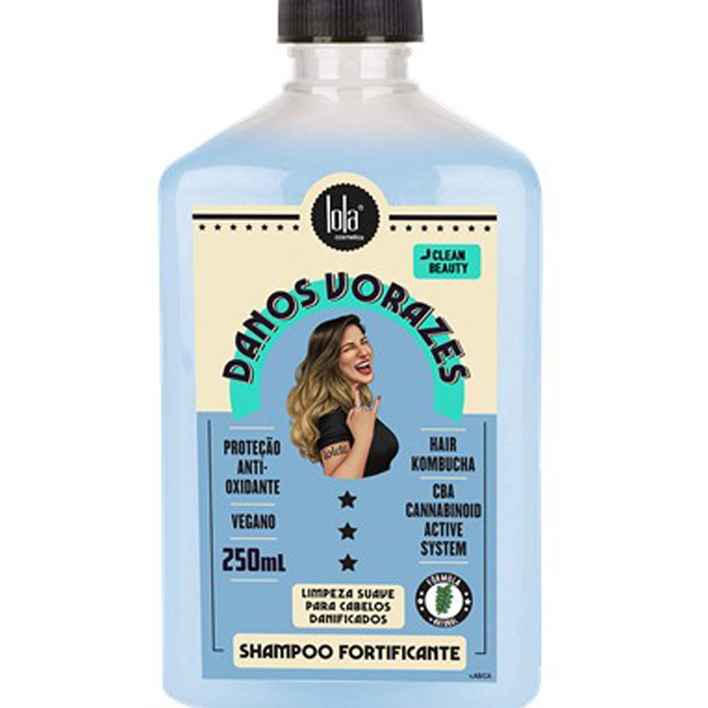 Lola cosmetics danos vorazes shampoo fortificante 250ml Lola cosmetics danos vorazes shampoo fortificante 250ml
