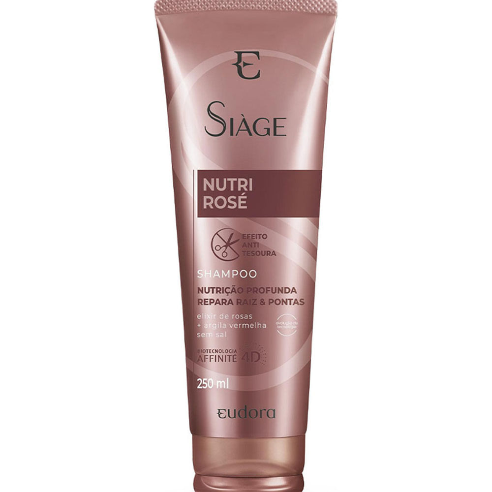Shampoo Eudora Siàge Nutri Rose único Shampoo Eudora Siàge Nutri Rose único