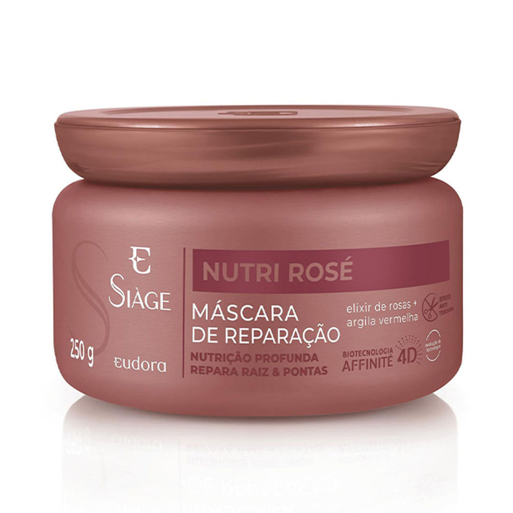 Máscara capilar eudora siàge nutri rosé