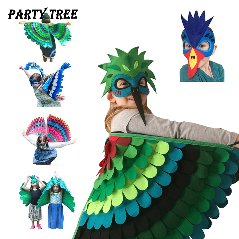 Kids Felt Wings Halloween Carnival Creative Decorative Dress Up Wings Kids Felt Wings Halloween Carnival Creative Decorative Dress Up Wings
