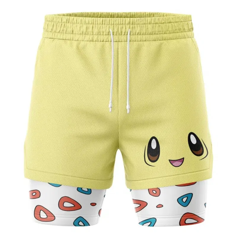 Fashionable, Dynamic, and Moving Anime Series Shorts for Men's Fitness Pants Fashionable, Dynamic, and Moving Anime Series Shorts for Men's Fitness Pants