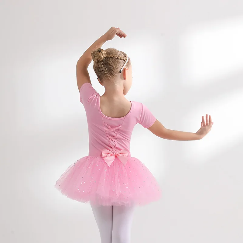 Girls Ballet Tutu Dress Dance Dress for Toddlers Kids Gymnastic Leotard Dresses With Full Lining Cotton Ballet Closed Crotch Girls Ballet Tutu Dress Dance Dress for Toddlers Kids Gymnastic Leotard Dresses With Full Lining Cotton Ballet Closed Crotch