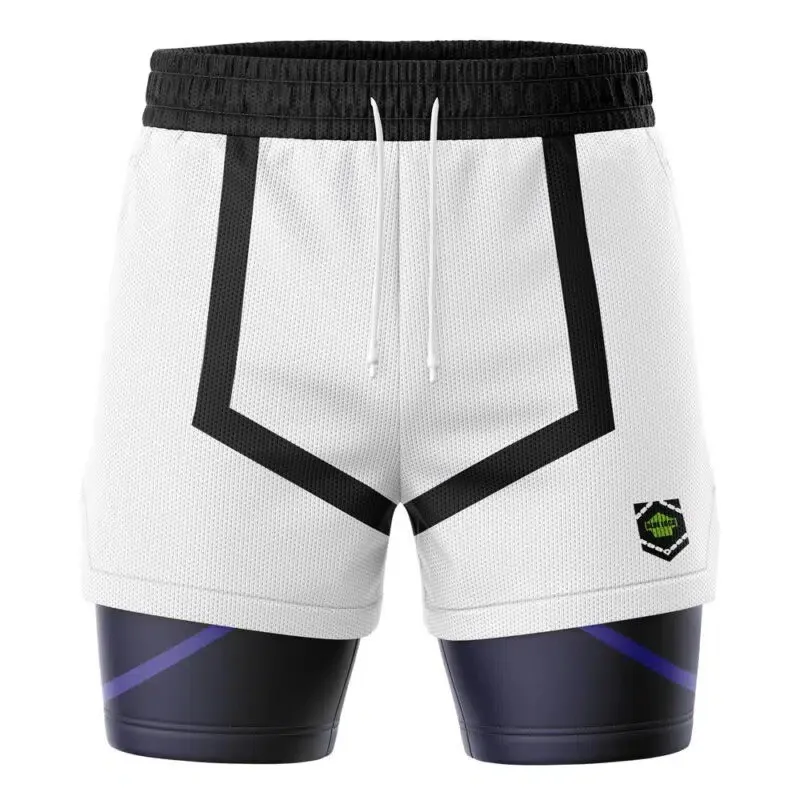 Double-layer Shorts for Men, Summer Sunscreen Casual Beach Pants, Loose Daily Versatile Sports Five-inch Pants Double-layer Shorts for Men, Summer Sunscreen Casual Beach Pants, Loose Daily Versatile Sports Five-inch Pants