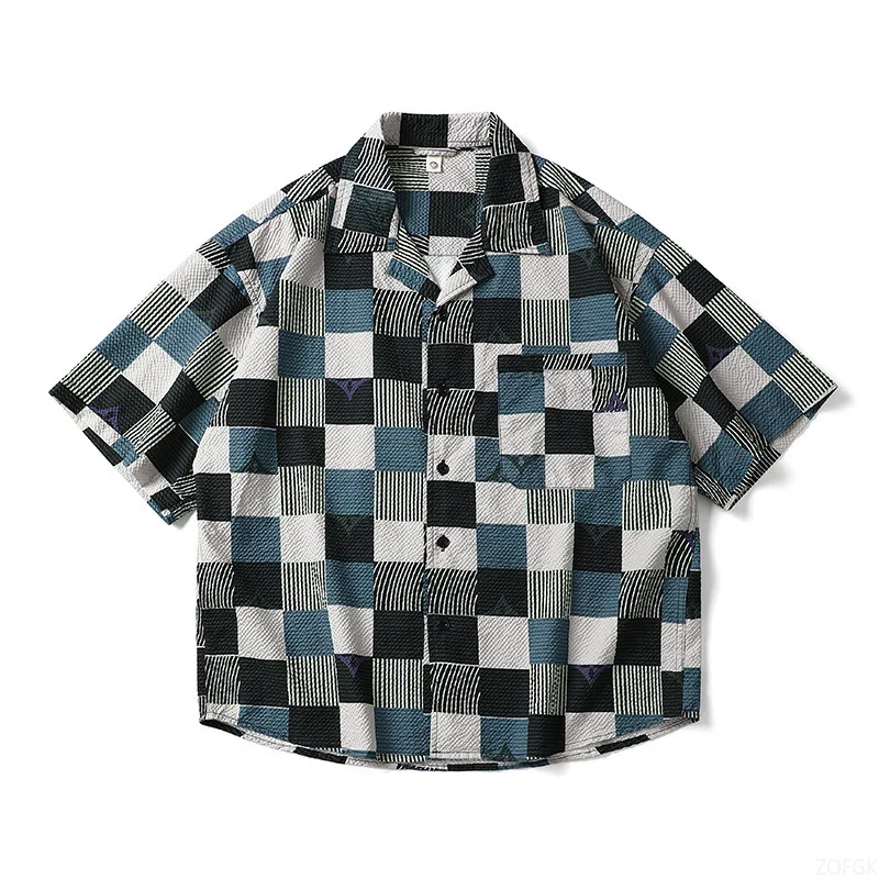 New Summer Leisure Independent Station Hot Selling 3D Printed Short Sleeved Shirt for Men's Vacation Hawaii Shirt New Summer Leisure Independent Station Hot Selling 3D Printed Short Sleeved Shirt for Men's Vacation Hawaii Shirt